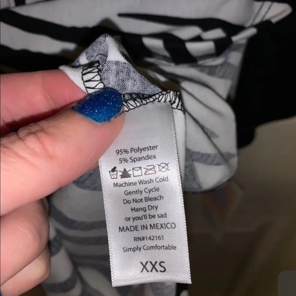 XXS Lularoe Randy NWT - Picture 5 of 9